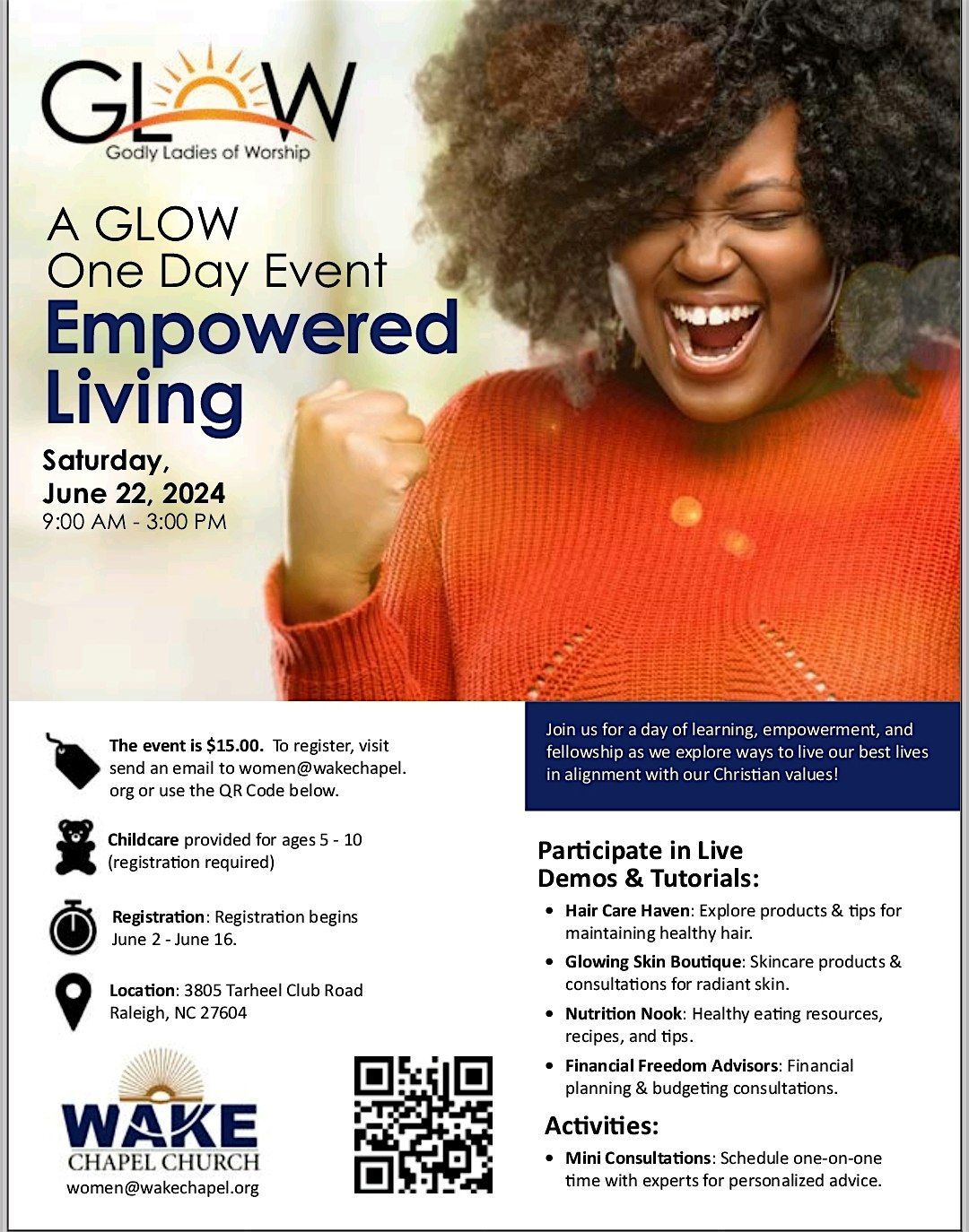 A GLOW EVENT: Empowered Living