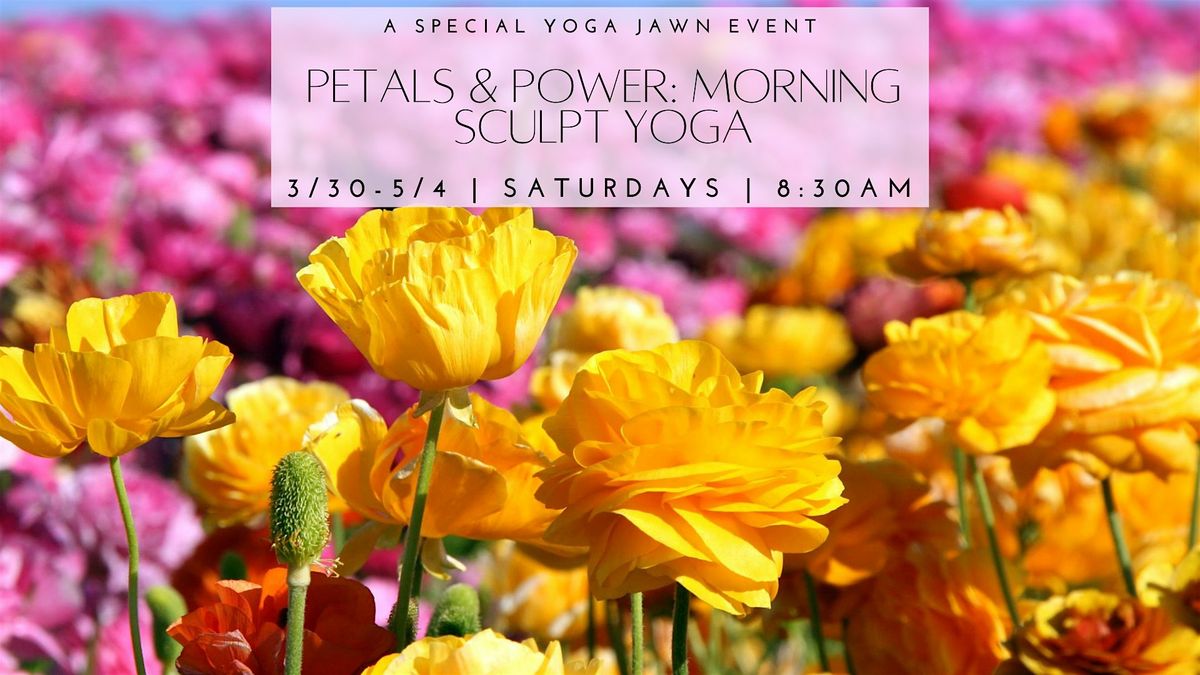 Petals and Power: Saturday Yoga Sculpt at the Flower Fields