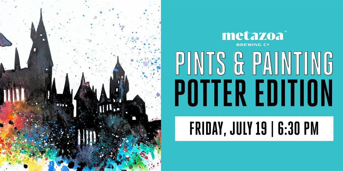 Pints & Painting: Potter Edition