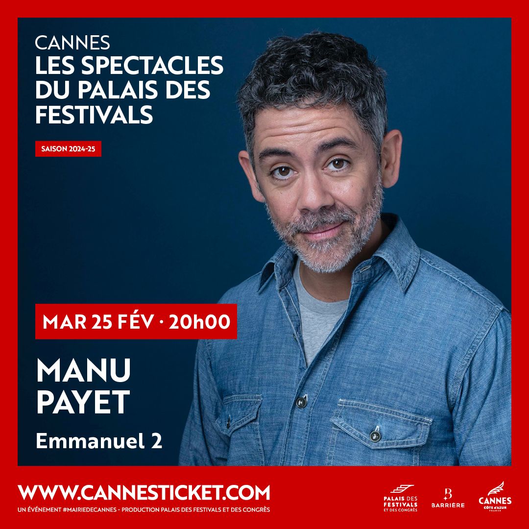 MANU PAYET \/ HUMOUR \/ CANNES