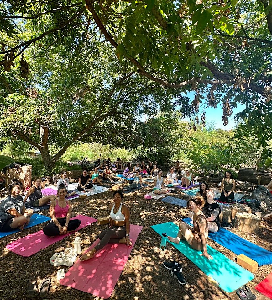 RSVP through SweatPals: Yoga in the Food Forest