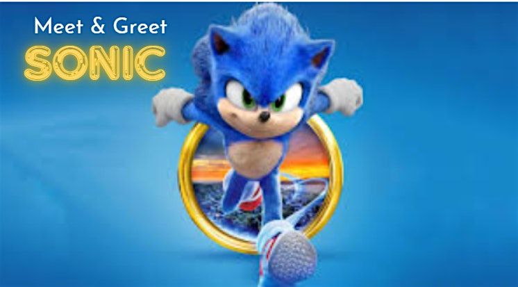 Sonic the Hedgehog Meet & Greet