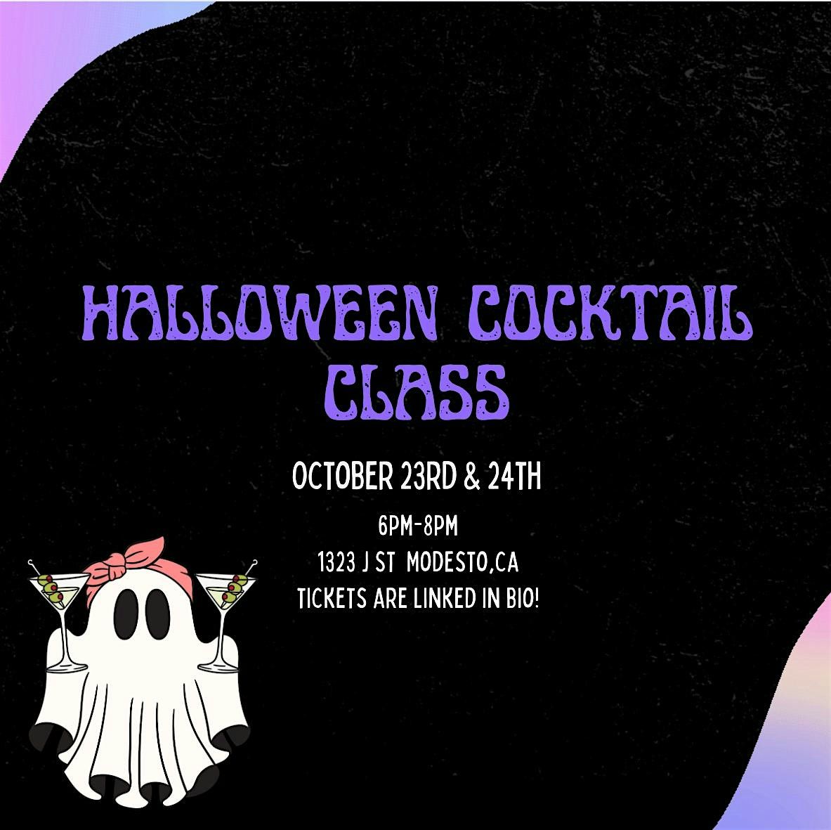 Halloween Cocktail Class