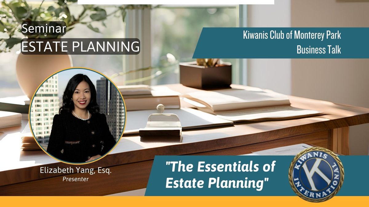 The Essential of Estate Planning