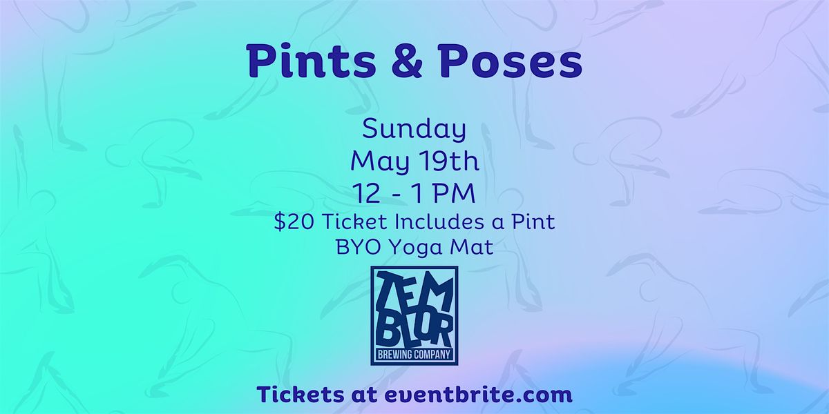 Pints & Poses presented by Temblor Brewing Co.