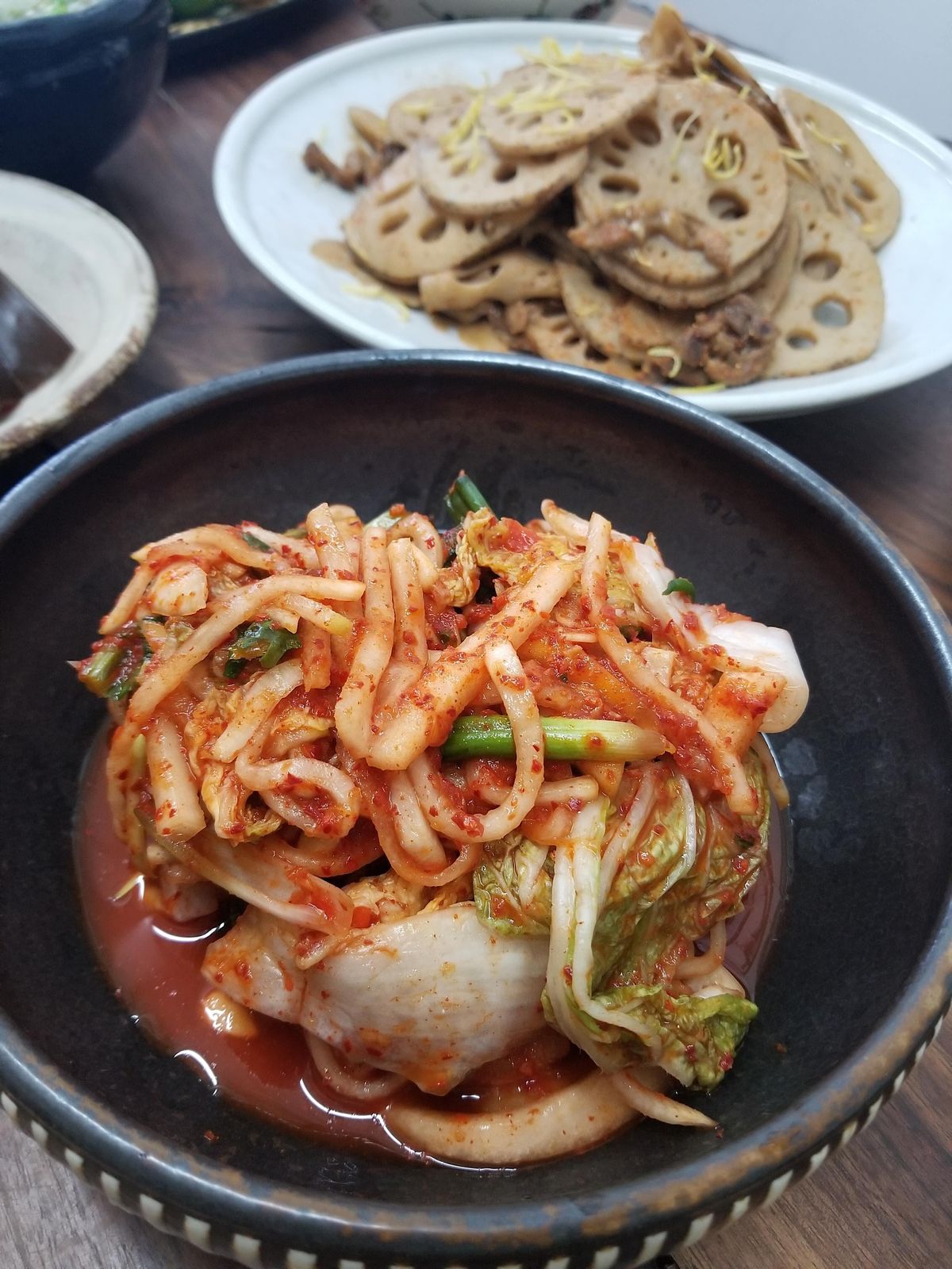 Korean Kimchi making workshop and Tasting Japanese home cooking