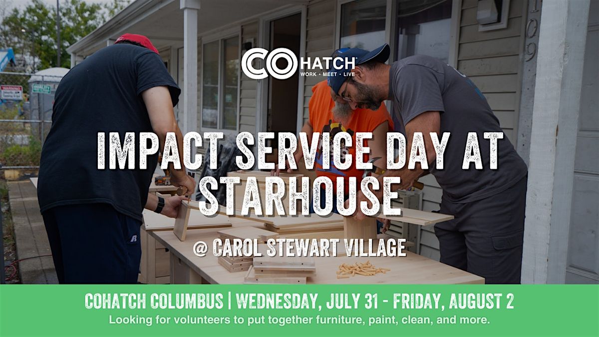 Impact Service Day at Starhouse