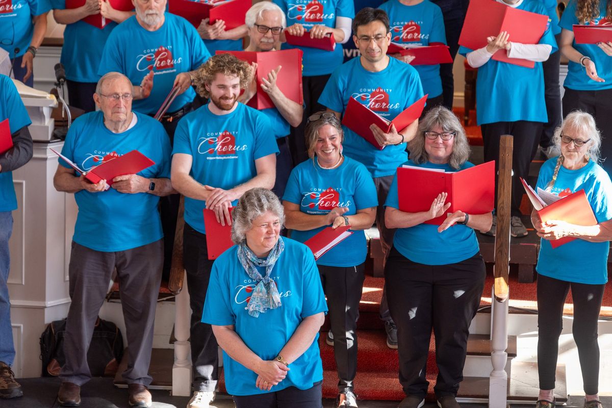 Community Chorus at UVMC Fall Concert