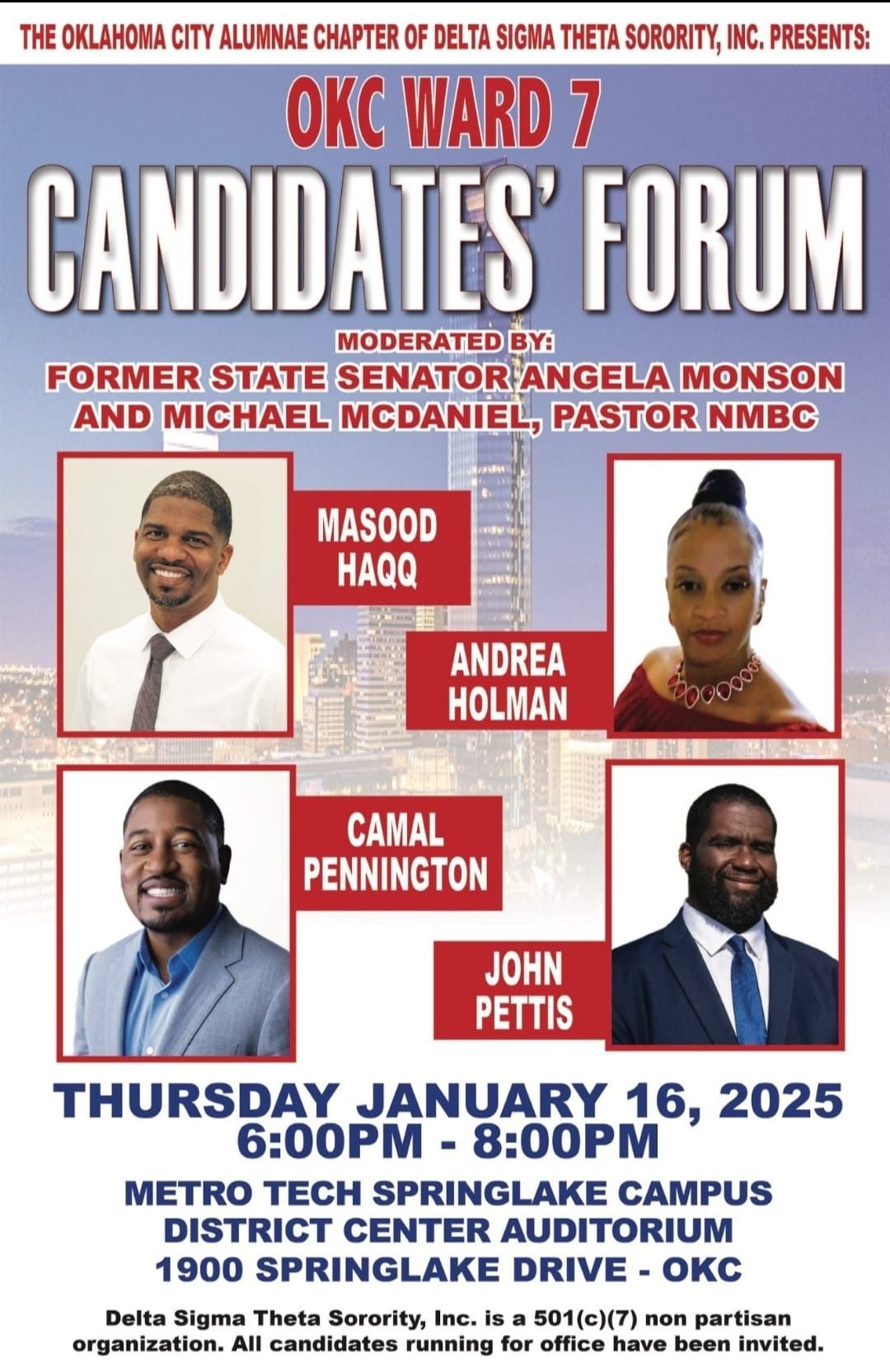 Ward 7 Candidates' Forum