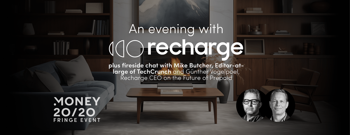 An Evening with Recharge + Fireside chat with Mike Butcher  & Recharge CEO