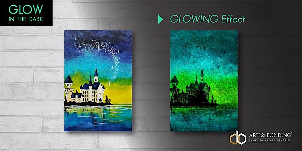 Glow Sip & Paint : Glow - Illuminated Glow Castle