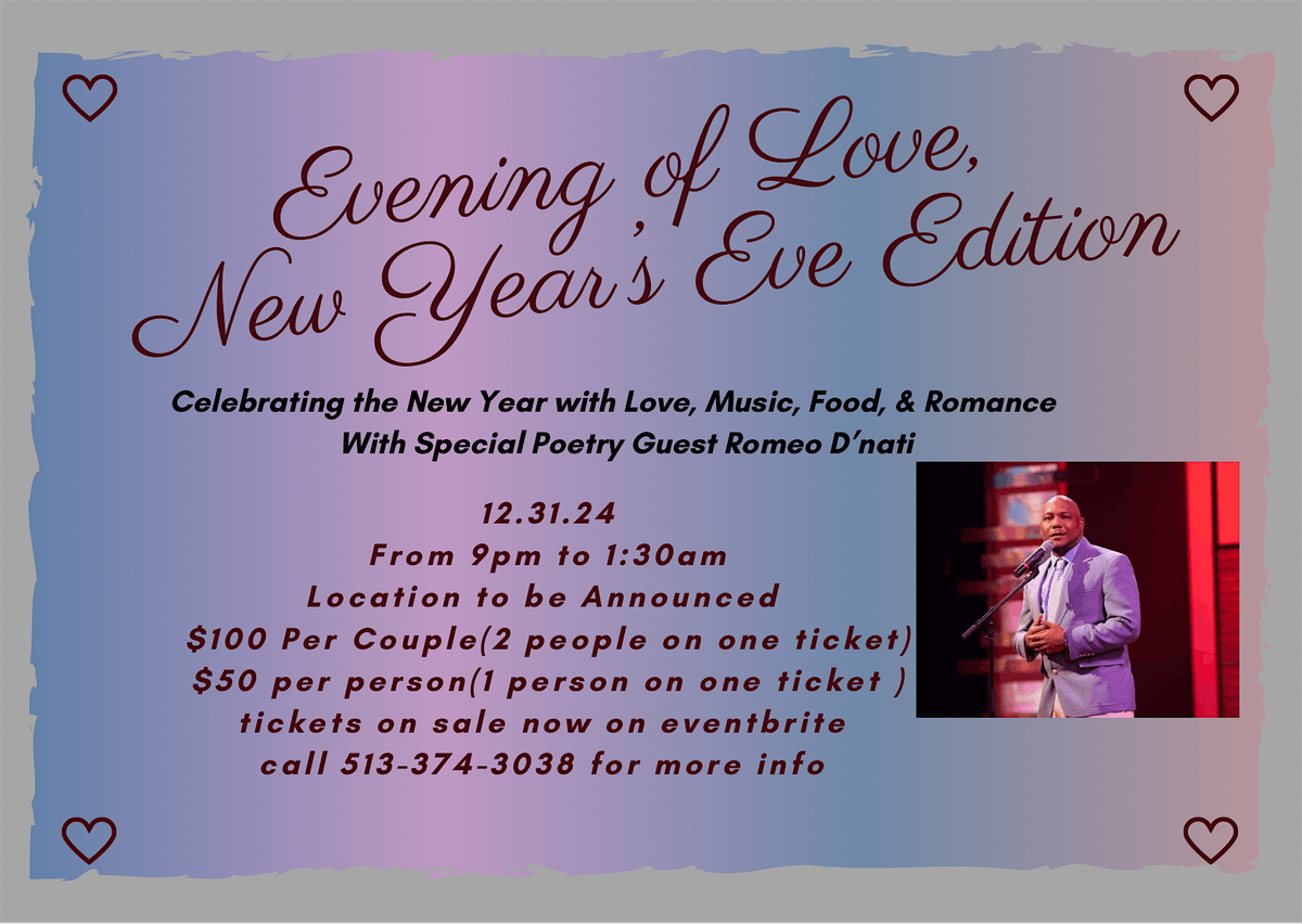 Evening of Love, New Year\u2019s Eve Edition