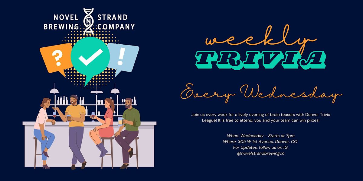 Trivia Night @ Novel Strand