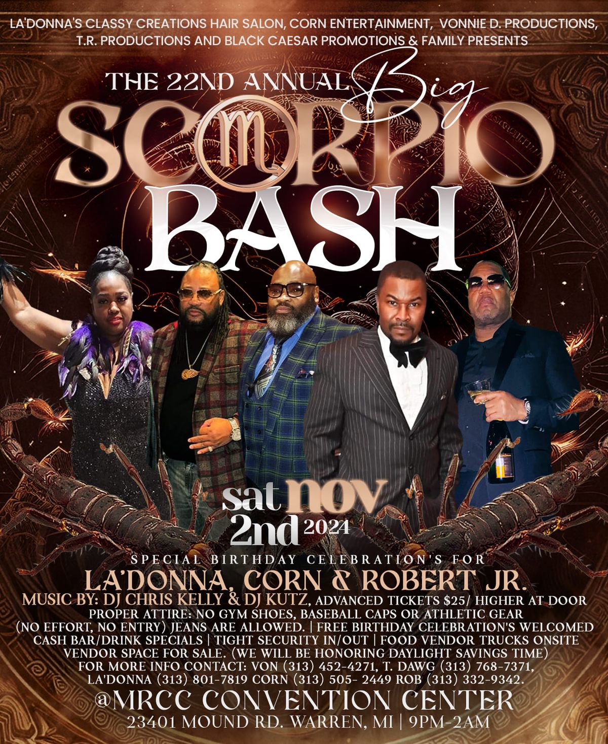 The 22nd Annual Big Scorpio Bash 