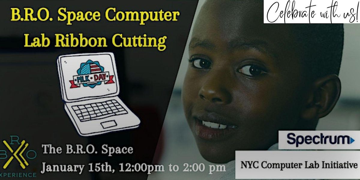 Network Lab Ribbon B.R.O. Space Computer Lab Ribbon Cutting, 7 Marcus Garvey Blvd ...