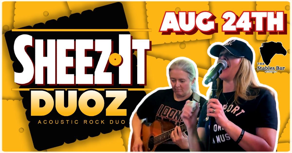 Sheez-It Duoz Rides Again into The Stables Bar