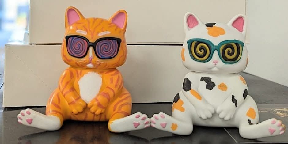 Ziggy's Pop Cat Painting Event \u2764\ufe0f\u2764\ufe0f - Sold out