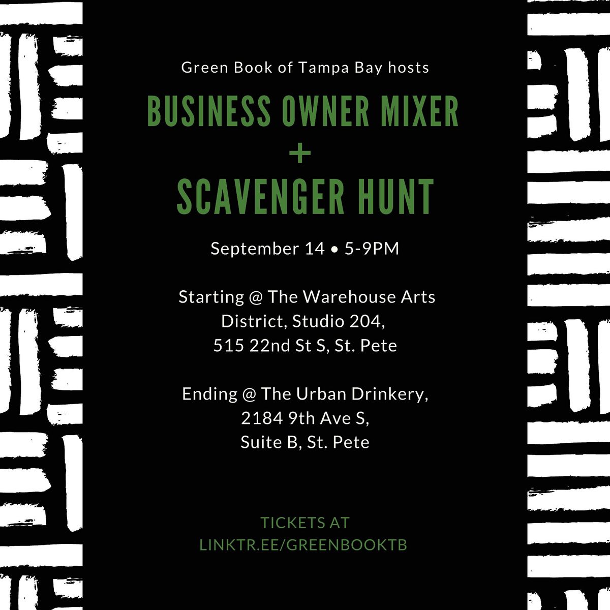 Business Owner Mixer  +  Scavenger Hunt