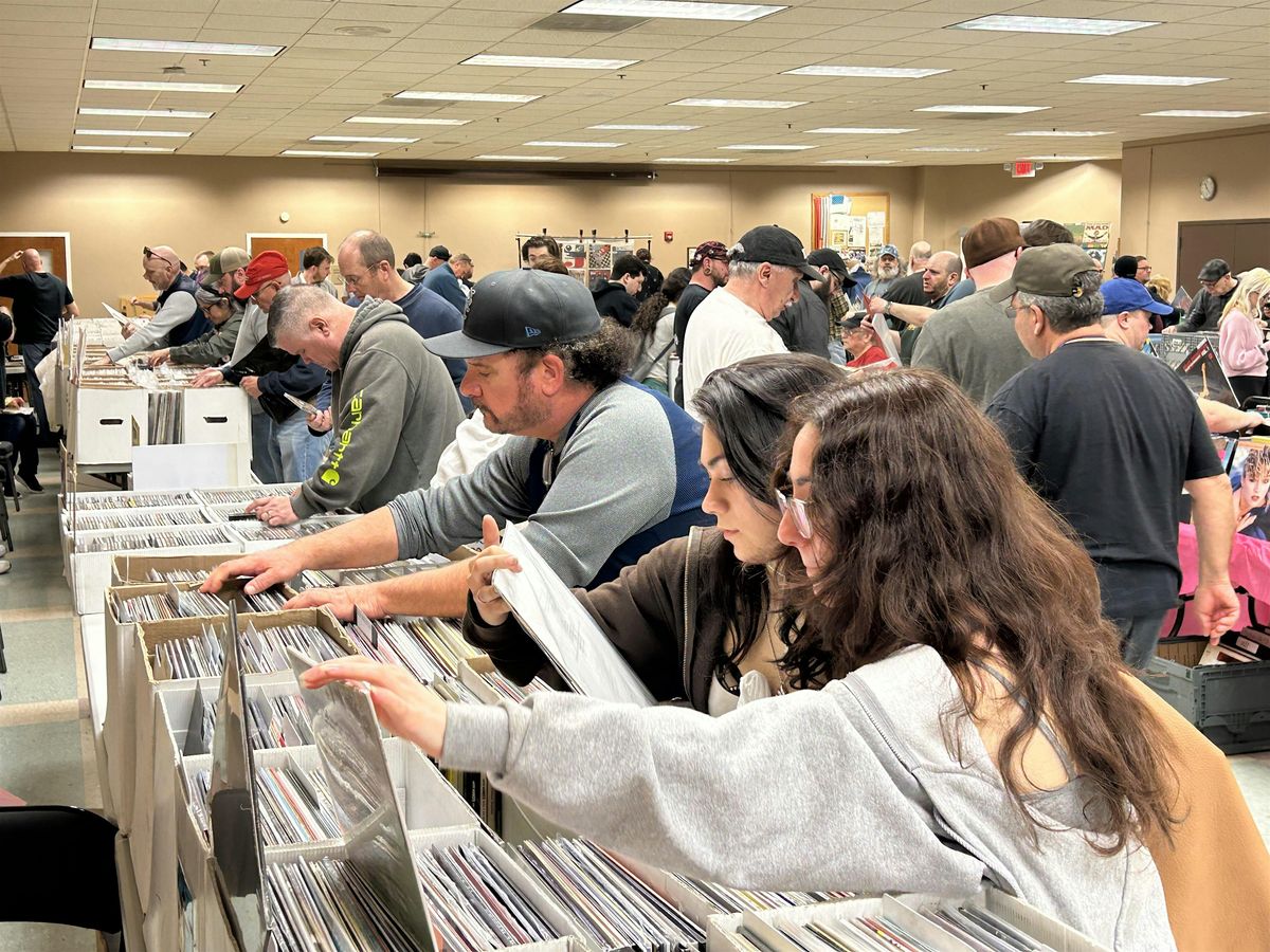 The Buffalo Record Riot! Over 10,000 vinyl records in one room! CDs too.