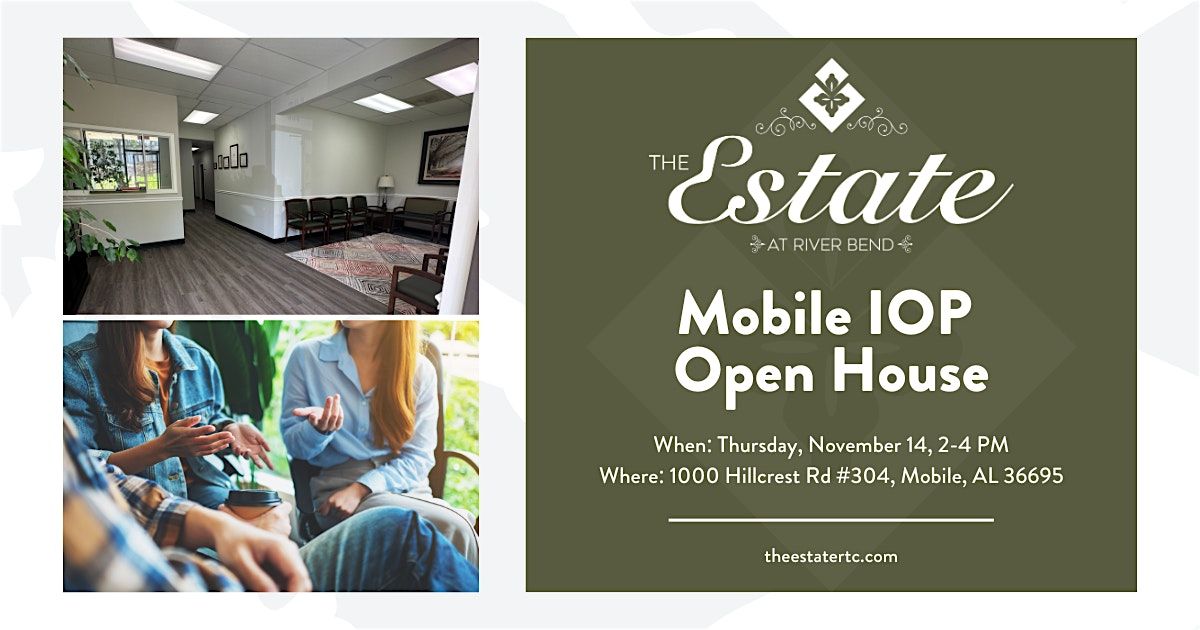 Drop In Open House: Mobile AL IOP