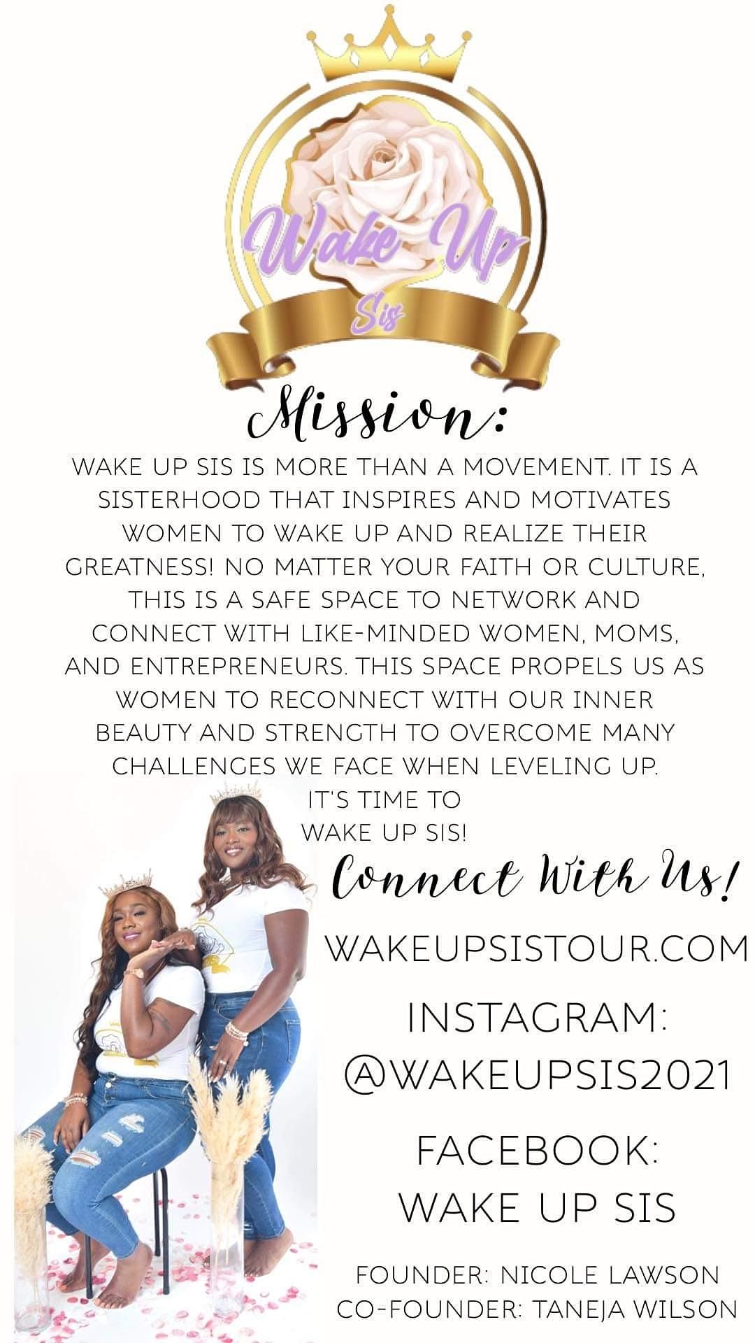 Wake Up Sis  Columbus,GA Tour 2021