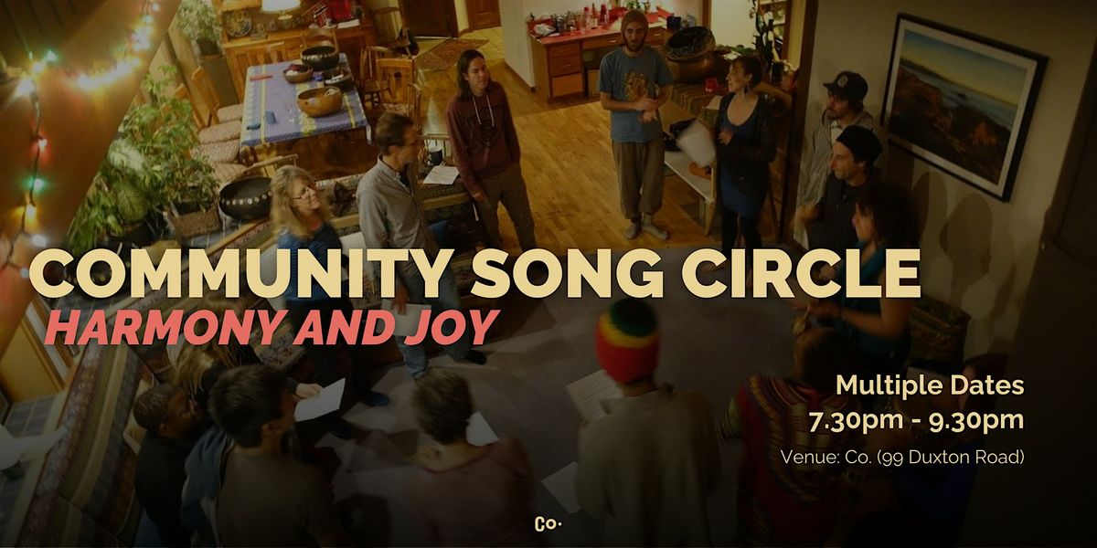 Community Song Circle: Harmony\u00a0and\u00a0Joy