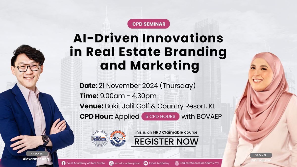 CPD Seminar - AI Driven Innovations in Real Estate Branding & Marketing 