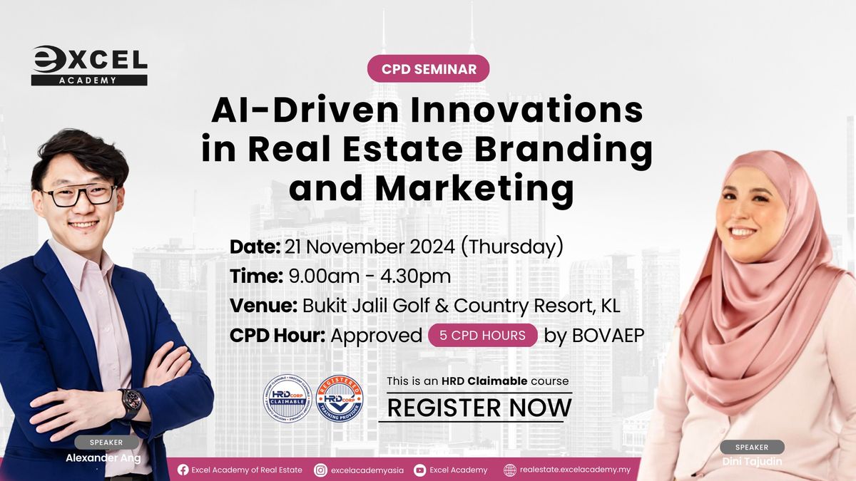 CPD Seminar - AI Driven Innovations in Real Estate Branding & Marketing 