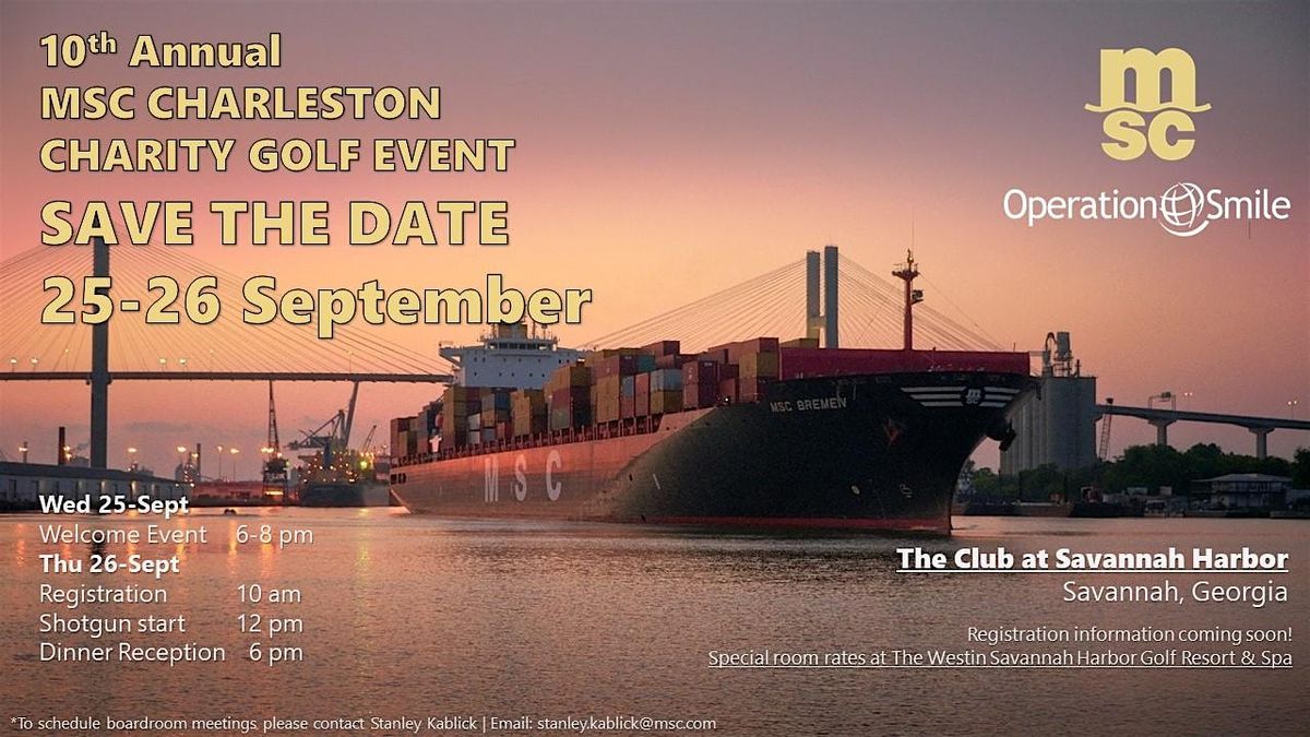 MSC Operation Smile Golf Charity 2024