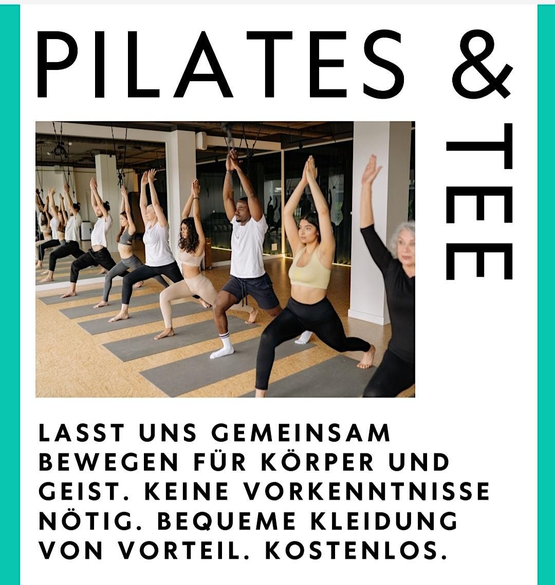 Pilates und tee