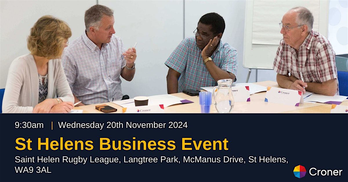 St Helens Business Event - Expression of Interest