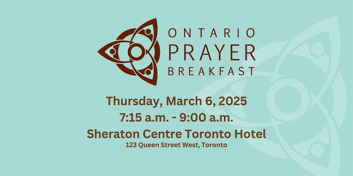 2025 Ontario Prayer Breakfast