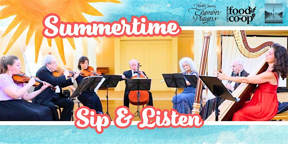 Sip & Listen: Music, Wine & Cheese with the North Country Chamber Players