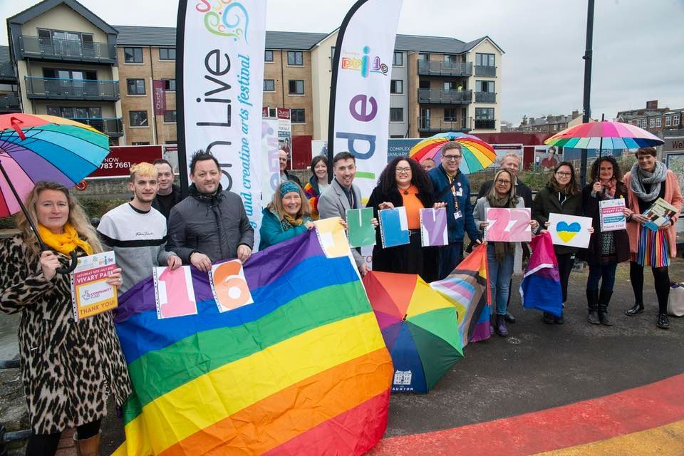 Taunton Pride Parade, Goodlands Gardens, Taunton, 16 July 2022