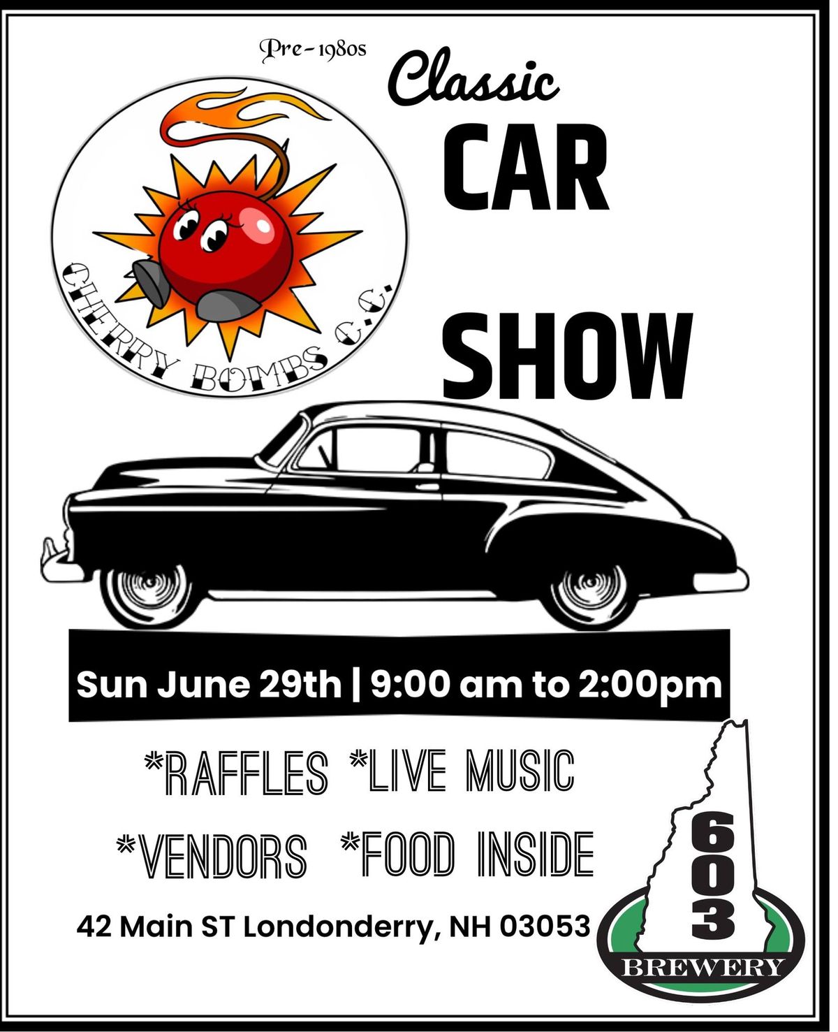 Cherrybombs 1st Annual Car Show 