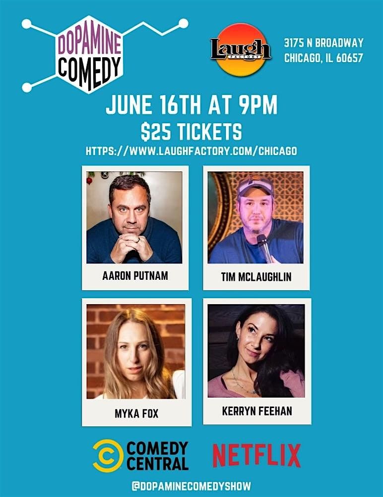 Dopamine comedy- NYC takeover