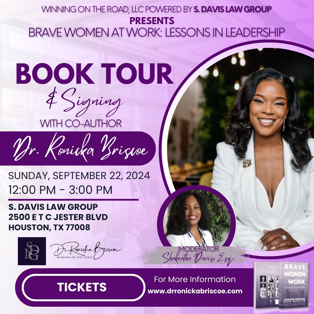 Dr. Ronicka Briscoe - Brave Women at Work Book Tour 