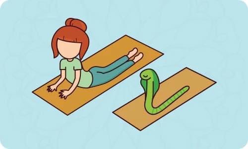 KHS October Meeting; Snake Yoga