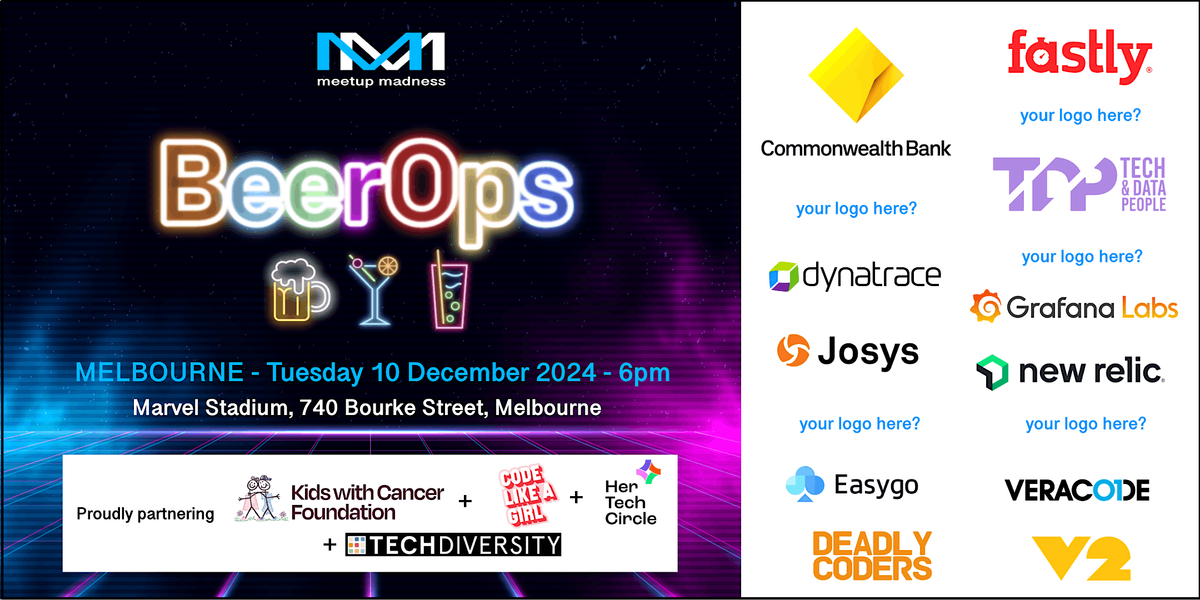 #BeerOps MELBOURNE EOY2024 - Australia's Largest Tech Networking Event!