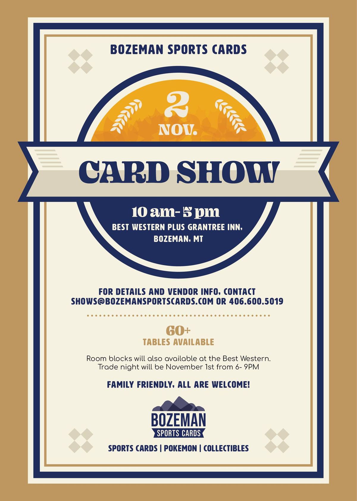 Bozeman Sports Card Show 