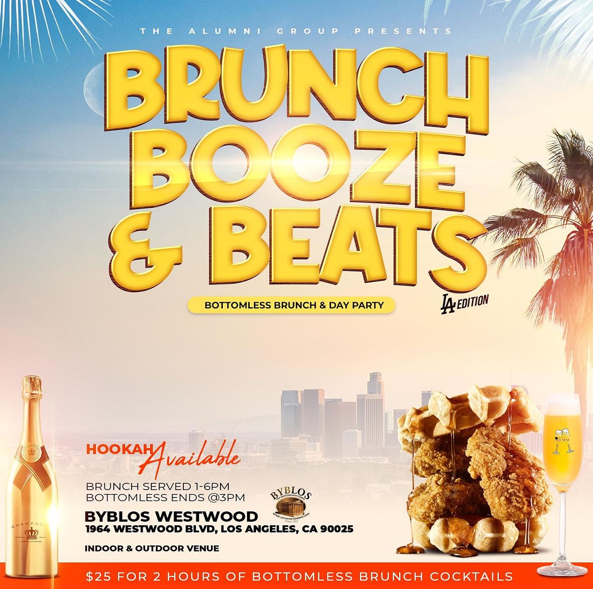 Brunch, Booze, & Beats: Bottomless Brunch & Day Party Independence Weekend