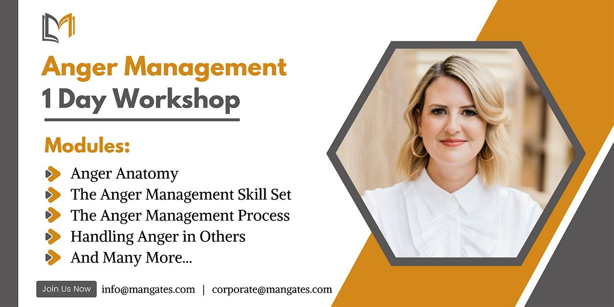 Anger Management 1 Day Workshop in Chicago, IL on Jul 08th, 2024