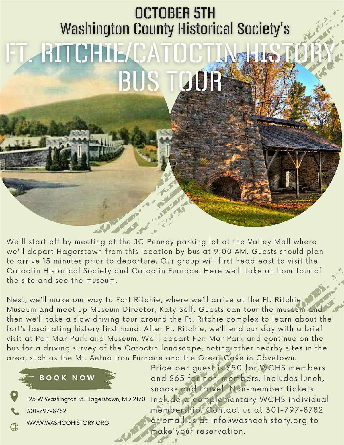 Ft Ritchie\/Catoctin History Bus Tour