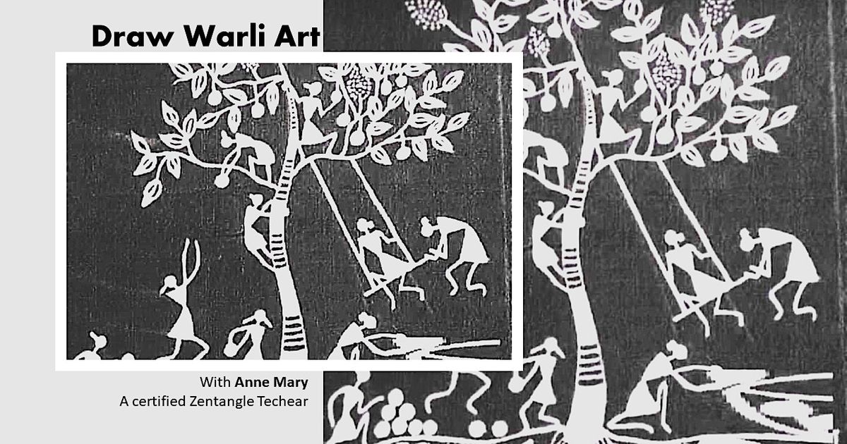 Cultural Drawing Class Traditional Indian Arts I Warli, Online, 13 May 2023