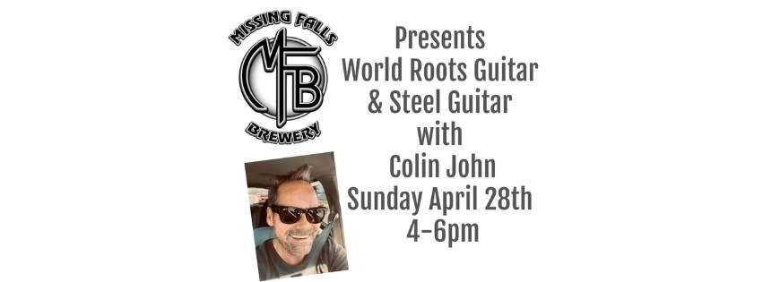 Live music with Colin John