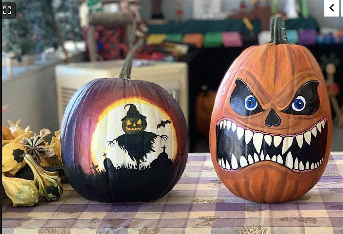 Pumpkin Painting in Central Park