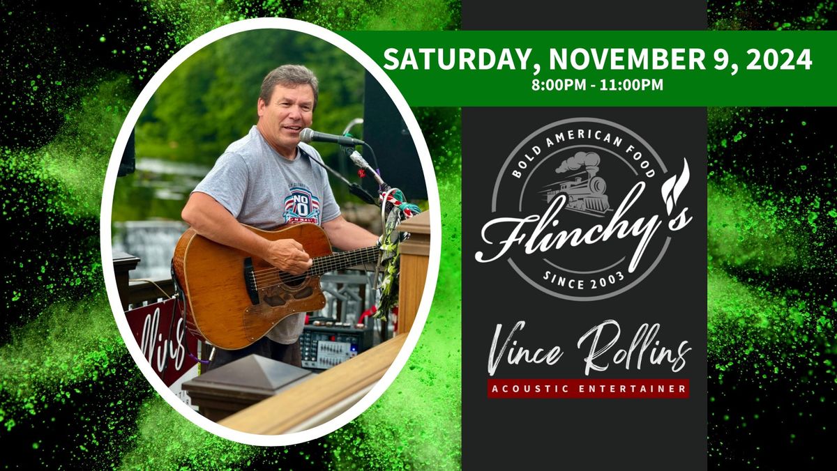 Vince Rollins at Flinchy's