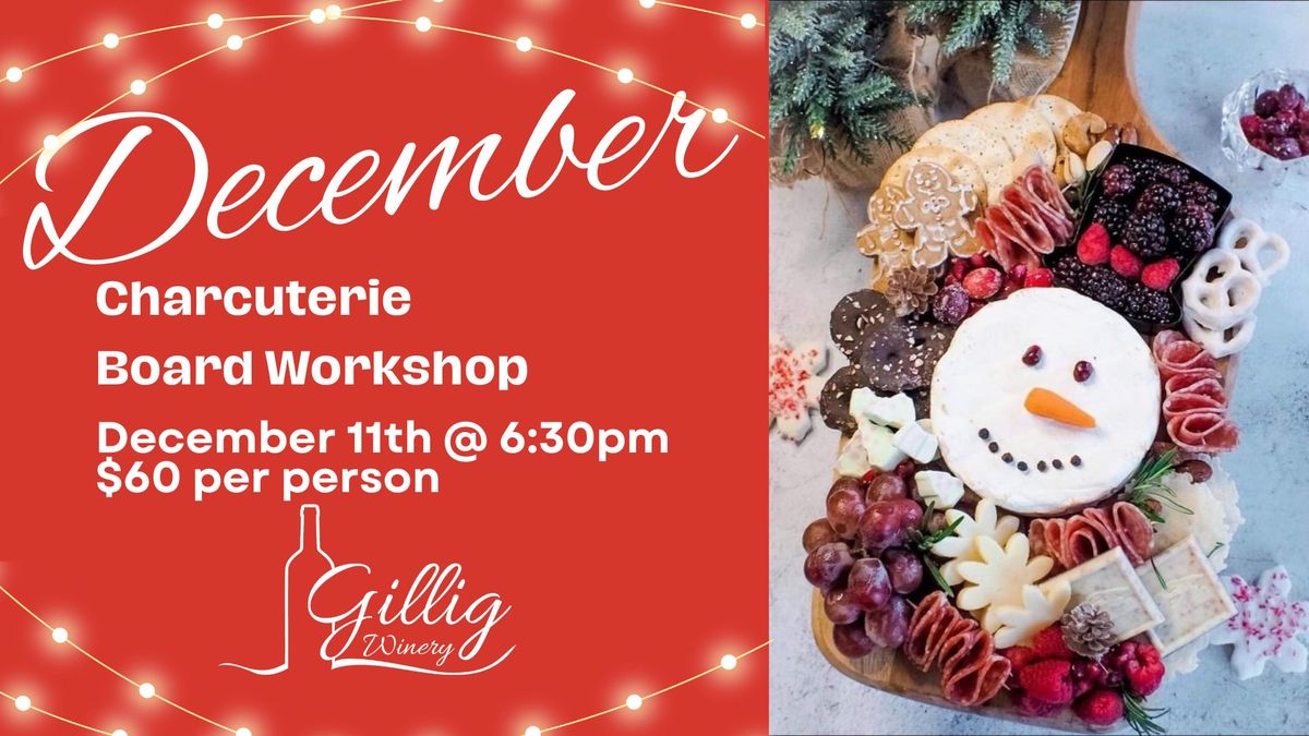 December Charcuterie Board Workshop