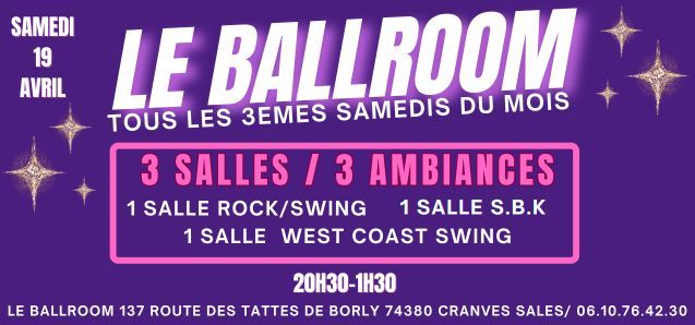 SOIREE ROCK\/SWING \/ S.B.K \/ WEST COAST \/ 3 SALLES & 3 AMBIANCES 