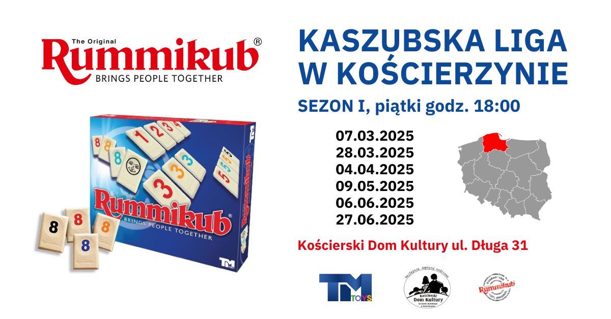 Kaszubska Liga Rummikub w Ko\u015bcierzynie - sezon I